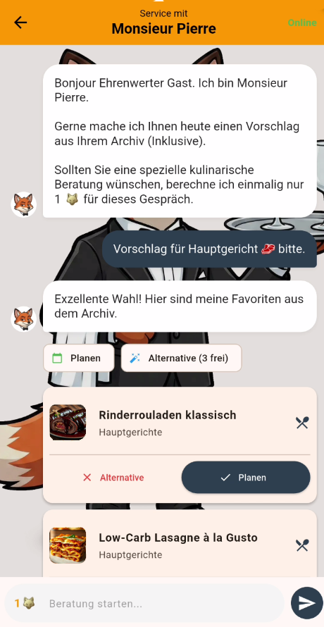 Die strategische Wochenplanung mit Monsieur Pierre