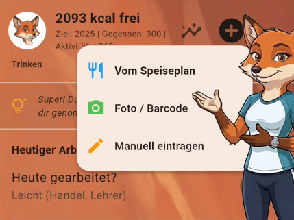 Lebensmittel erfassen: So einfach geht's