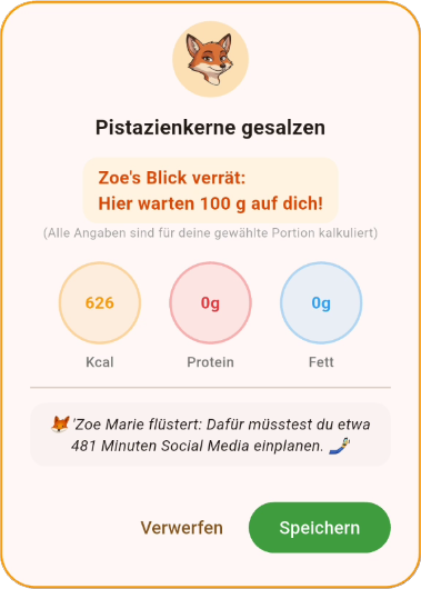 Lebensmittel erfassen: So einfach geht's